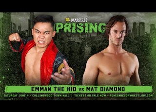 Emman The Kid Vs Mat Diamond THIS Saturday