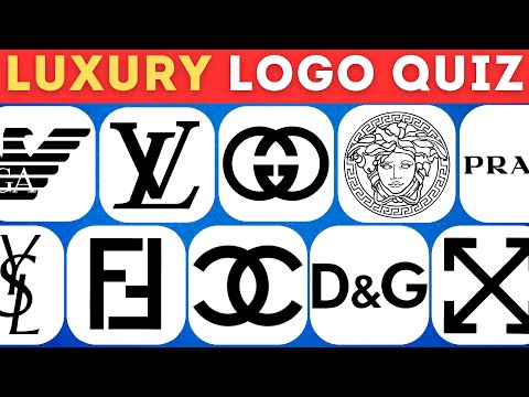 Guess The LUXURY Brand Logo In 5 SECONDS Logo Quiz Luxury Edition