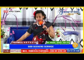 GOD SEEKERS SERVICE WITH REV JENIFFER DANIEL