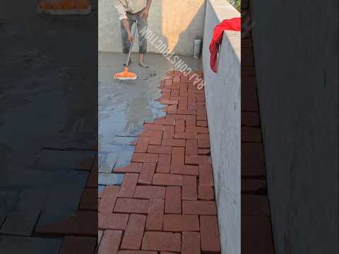How To Level Cement Mortar With A Trowel ब ईपर स स म ट घ ल क स बर बर कर