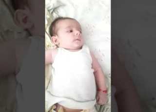  احمد آریا در دو ماه هگی