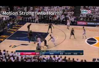R1G1 4 Utah Jazz Motion Strong Into Horns UNC 2nd Break