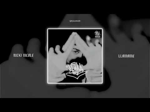 Llámame Nicki Nicole Speed Up