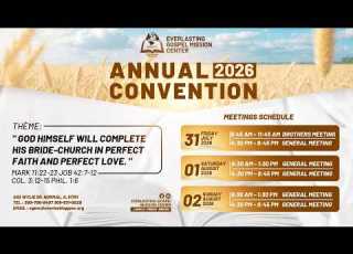  CULTE DU DIMANCHE 14 JUIN 2026 SERMON BIBLIQUE Fr Jean Claude BOPE