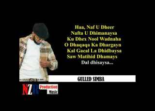 Gulled Simba Iga Dhaya Dhibtayda Dareema Hees Cusub NZR Music Production
