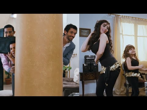 حصل خير التلاتة هيتجننوا عليها لما شافوها بترقص في شقتها