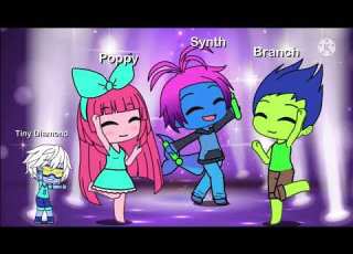  TrollsTopia Living In Harmony Theme Song As Gacha Life