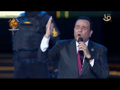 طول ما أنا عايش محمد فؤاد يشعل الندوة التثقيفية بأغنية مهداه للرئيس السيسي