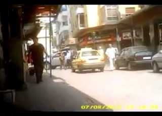  اللاذقية أثار القصف على مصيف سلمى 7 7 2012