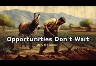 Motivational Story Opportunities Don T Wait Story Of A Laborer Tales By Monisha