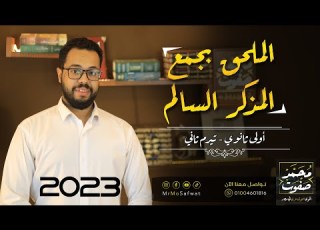 الملحق جمع المذكر السالم الأول الثانوي نحو الترم الثاني مراجعة تدريبات محمد صفوت 006