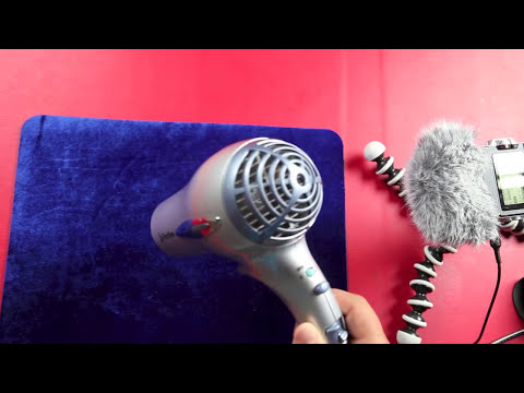 Relaxing Hair Dryer Sound 2hrs ASMR NO MIDDLE ADS