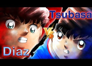  كابتن تسوباسا تحدي بين تسوباسا ضد خوان دياز Tsubasa Vs Diaz
