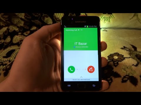 Samsung Galaxy S2 Incoming Call Via Fake Call Call Assistant 4 2