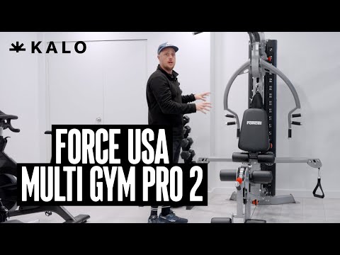 Force USA Multi Gym Pro 2 Walkthrough Scott From Kalo Gym Equipment Demos The All In One Trainer
