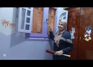   تنظيف غرفه الولاد قومي يا عسل بطلي ل