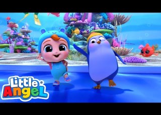 Sea Animal Day At The Aquarium Little Angels Kids Cartoons Songs Nursery Rhymes
