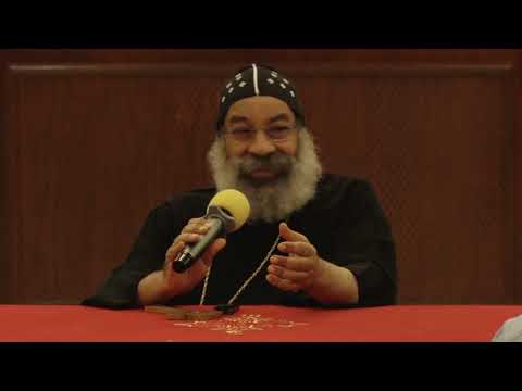 محاضرة التثليث والتوحيد نيافة الانبا رافائيل اجتماع اعداد خدام السبت 15 اكتوبر 2022