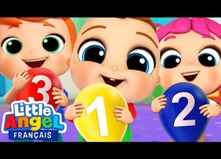  J Apprends à Compter Avec Bébé Louis Comptine Éducative Little Angel Français