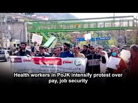 Health Workers In PoJK Intensify Protest Over Pay Job Security Health Workers In PoJK Intensify Protest Over Pay Job Security