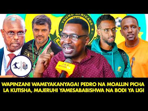 AMBOKILE KWISHAAA PEDRO NA MOALLIN PICHA LA KUTISHA YANGA MAJERUHI YAMESABABISHWA NA BODI YA LIGI