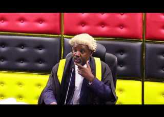  WE DIDNT FIGHT PROF MUGANGA SPEAKER THOMAS TAYEBWA WELCOMES JUMA WITONZE AS HE SWEARS IN