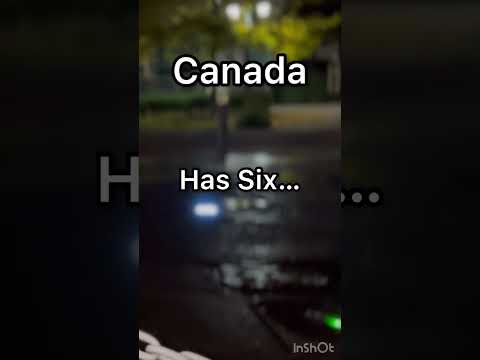 Time Zones Canada Canadafacts Funfactshorts Funfacts