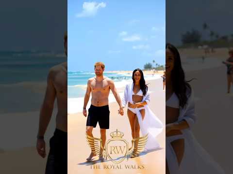Prince Harry Meghan Markle Romantic Walk On A London Beach Rare Royal Moments Harry Meghan