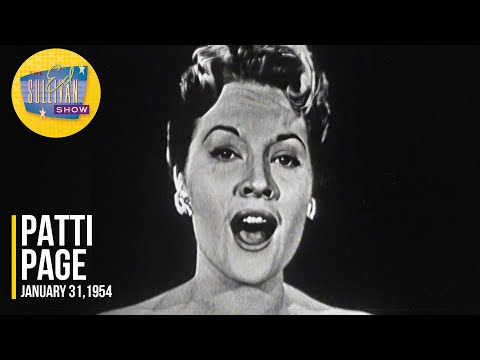 Patti Page Changing Partners On The Ed Sullivan Show