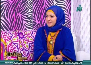  رشا عبد الوهاب مصممة كادينا رشا في حلقة رمضانية فاشون شو