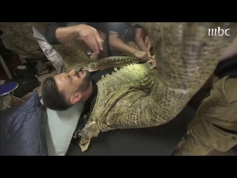 رامز يستعد بارتداء السحلية لمواجهة الميرغني فماذا سيحدث