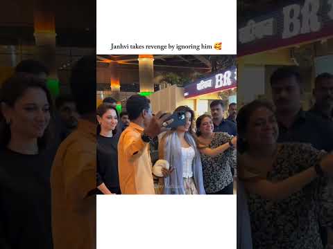 Janhvi Took Revenge Tamannaahbhatia Janhvikapoor Bollywood Shortfeed Ytshorts Friendship