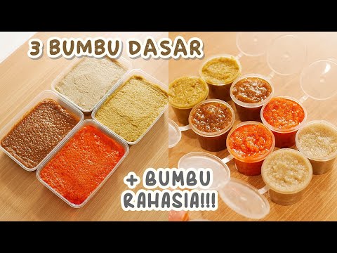 STOK 3 BUMBU DASAR 1 BUMBU RAHASIA Masak SAT SET Di Bulan RAMADHAN