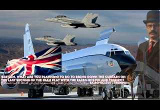 بريطانيا ماذا تخطط لسدل الستارة على آخر ثانية بمسرحية ايران بحرب التقنياتEA18G RC135U وترامبو