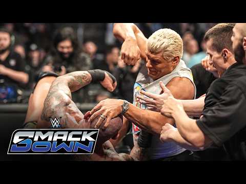 FULL SEGMENT Cody Rhodes Returns To Brawl With Randy Orton SmackDown Highlights March 27 2026