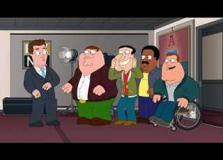 Family Guy Peter And The Guys Meet Tom Brady