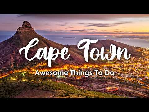 CAPE TOWN SOUTH AFRICA 15 Best Things To Do In Cape Town Essential Travel Tips
