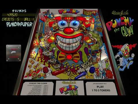 Visual Pinball Punchy The Clown Alvin G And Co 1993