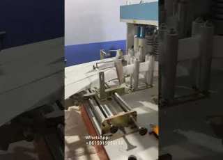Automatic Two Layers Embossing Interfolding Tissue Serviette Napkin Machine