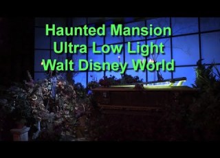Haunted Mansion On Ride Ultra Low Light HD POV Walt Disney World