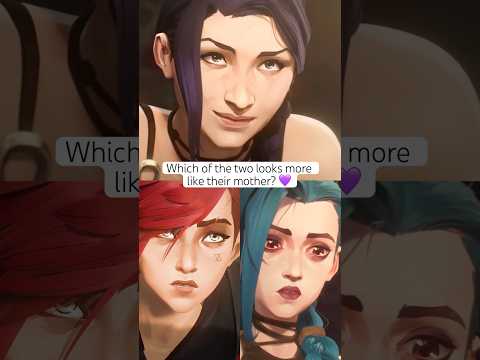 Which Of The Two Looks More Like Their Mother Arcane Netflix Leagueoflegends Jinx Vi Which Of The Two Looks More Like Their Mother Arcane Netflix Leagueoflegends Jinx Vi