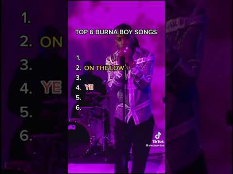 Burna Boy Top Songs