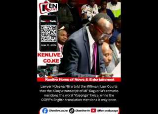 Wakili Ndegwa Njiru Questions Missing Kasongo In Kaguchia Case Viral Trending