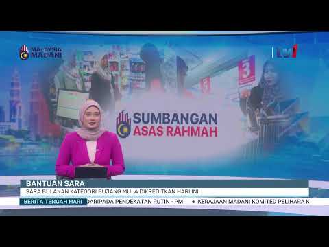 16 JAN 2026 BTH BANTUAN SARA SARA BULANAN KATEGORI BUJANG MULA DIKREDITKAN HARI INI