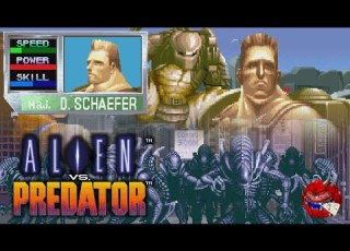 Alien Vs Predator Maj D Schaefer Arcade