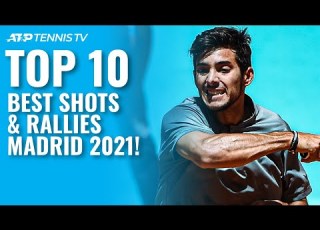 Top 10 Best Shots Rallies Madrid 2021