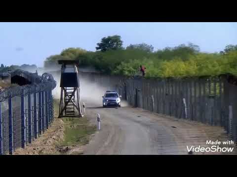 شاهد لحظة عبور المهاجرين حدود هنغاريا Haraga 2021