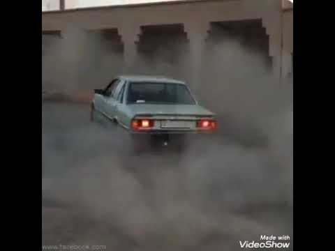 سياره بيجو 505 ع اغنيه ومشينا كتير ودسنا