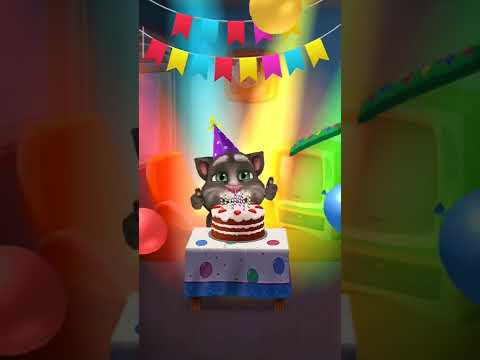 Talking Tom Happy Birthday Party Shorts