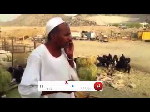 سعودي متصل عليه سوداني ومسوي نفسه رد آلي و السوداني مصدق المسكين